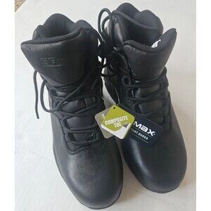 NWT SR MAX MENS BLACK WORK BOOTS  SRM2650 DENALI SIZE 9 M WATERPROOF